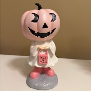 Halloween Pink Pumpkin Ghost Trick or Treat